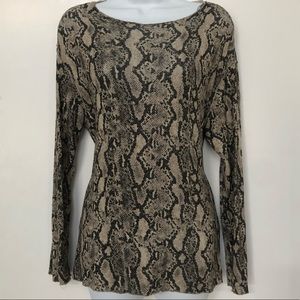 Zara stretch knit top